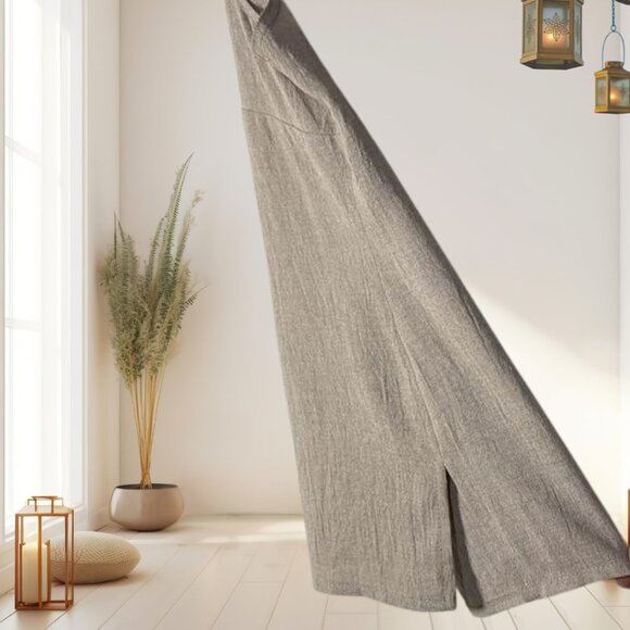 NWT Emmelle Putty Sleeveless Top XL – Minimalist Luxury Triacetate Blend Blouse - Picture 6 of 11